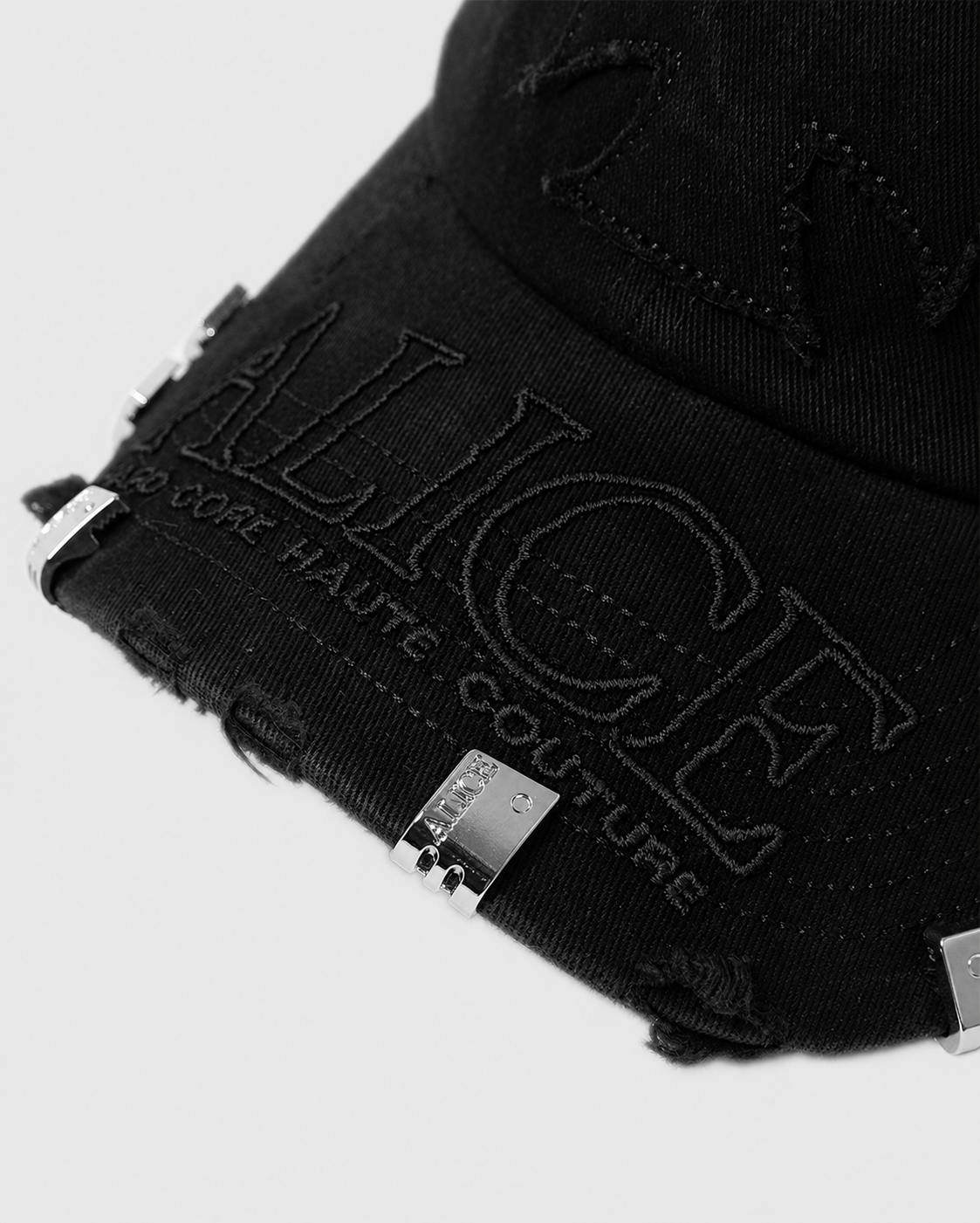 ATELIER LOGO CAP 2.0 (BLACKOUT)