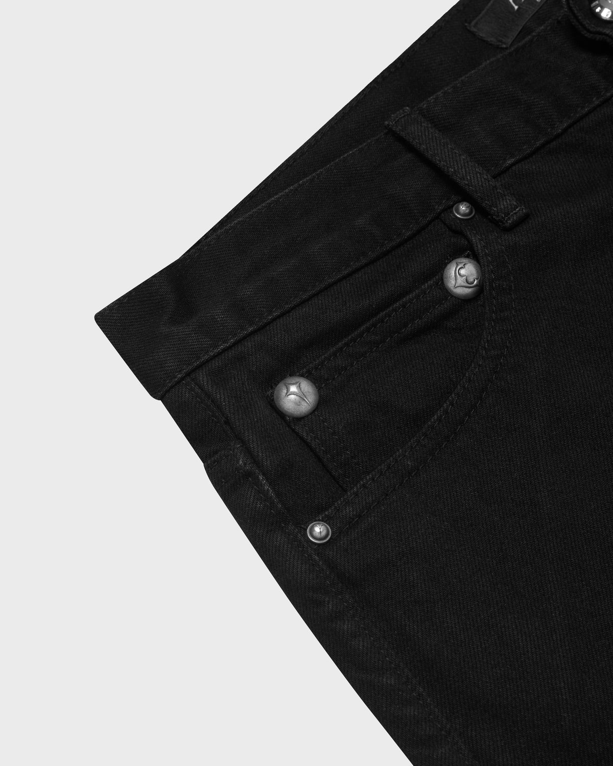 THUG CLUB TOUR JEANS (JET BLACK)