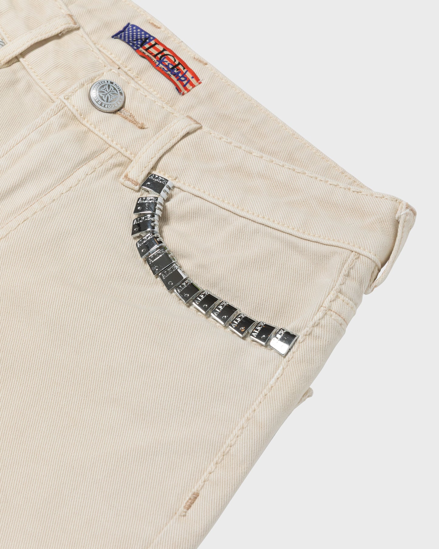 ALICE/KSUBI TORO JEANS (IVORY)
