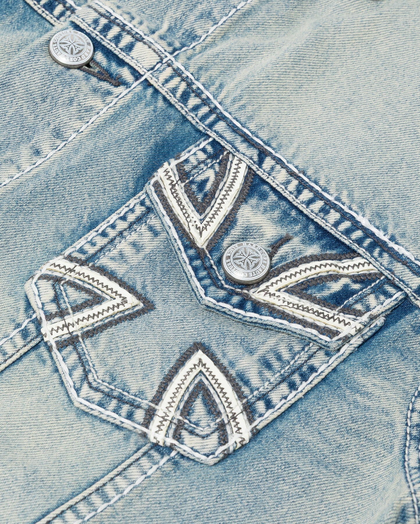 ALICE/KSUBI TRUCKER JACKET (STONE WASH INDIGO)