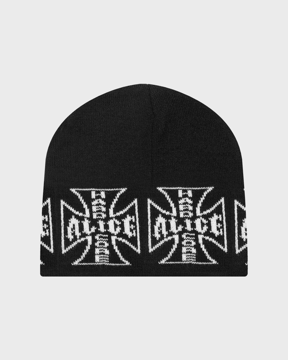 TRIPLE CROSS MOTO BEANIE (BLACK)