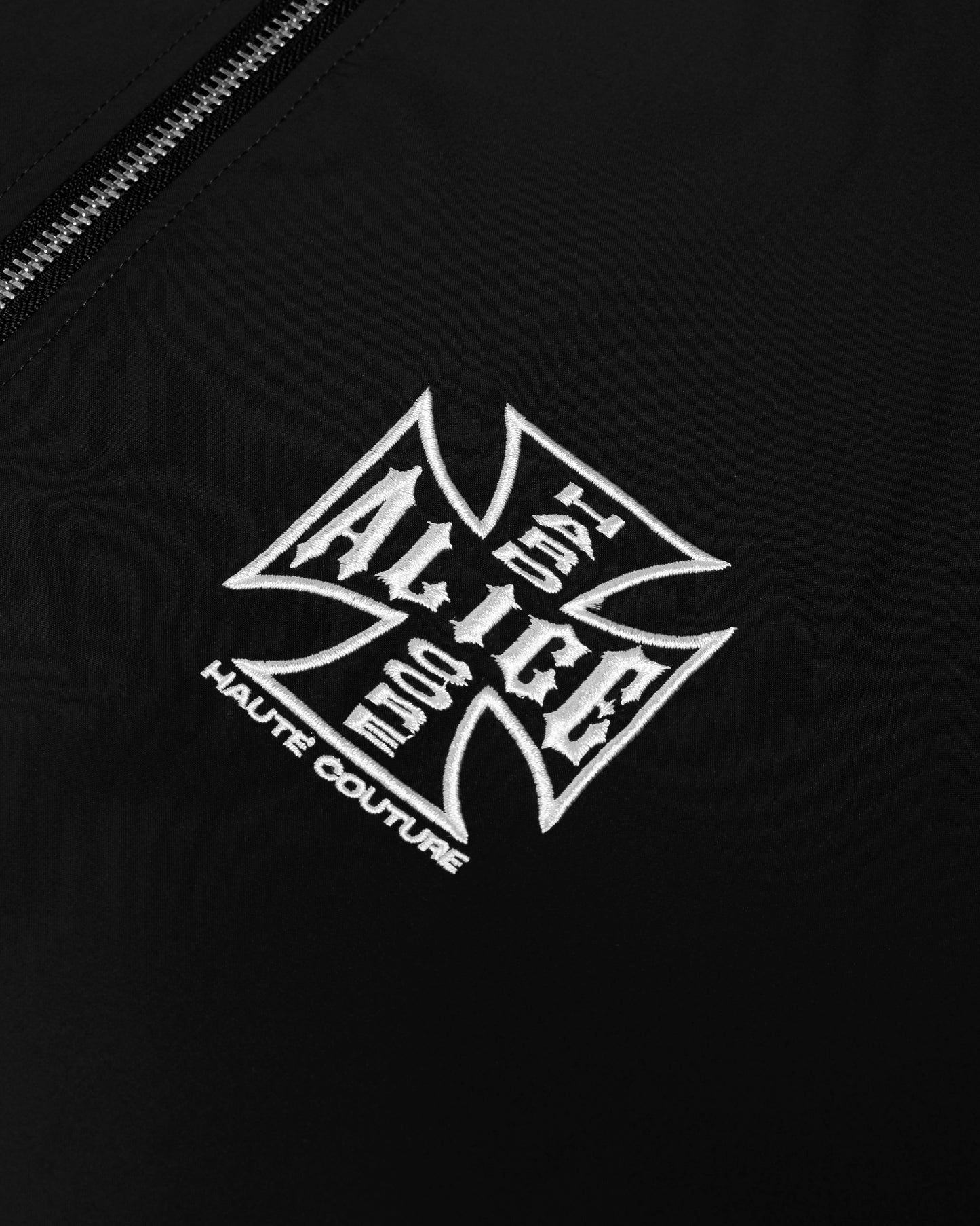 MOTO COUTURE TRACK JACKET (BLACK)