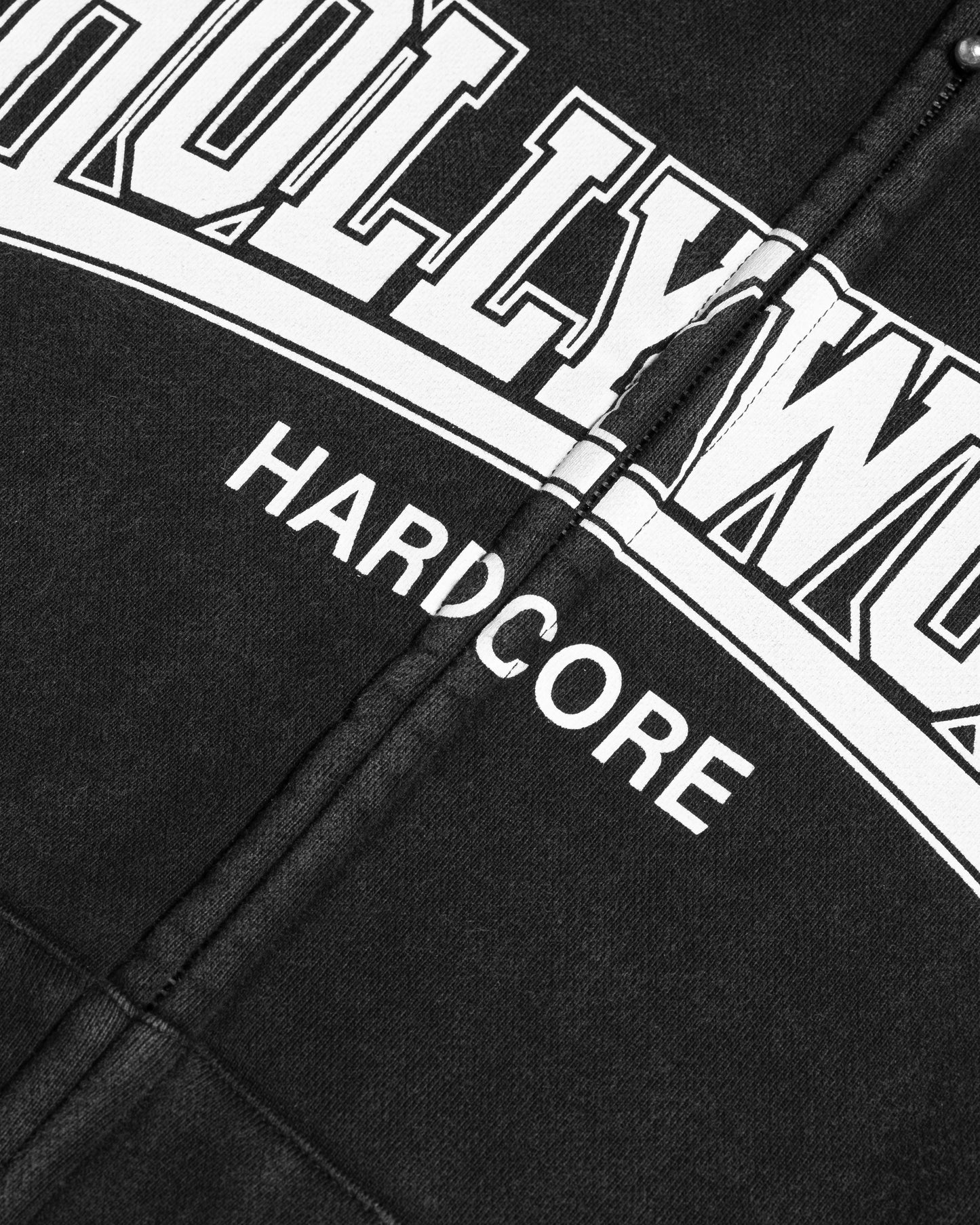 HOLLYWOOD HARDCORE ZIP-UP (BLACK)