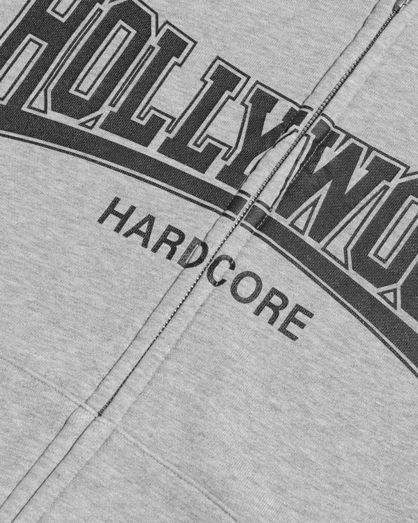 HOLLYWOOD HARDCORE ZIP-UP (GRAY)