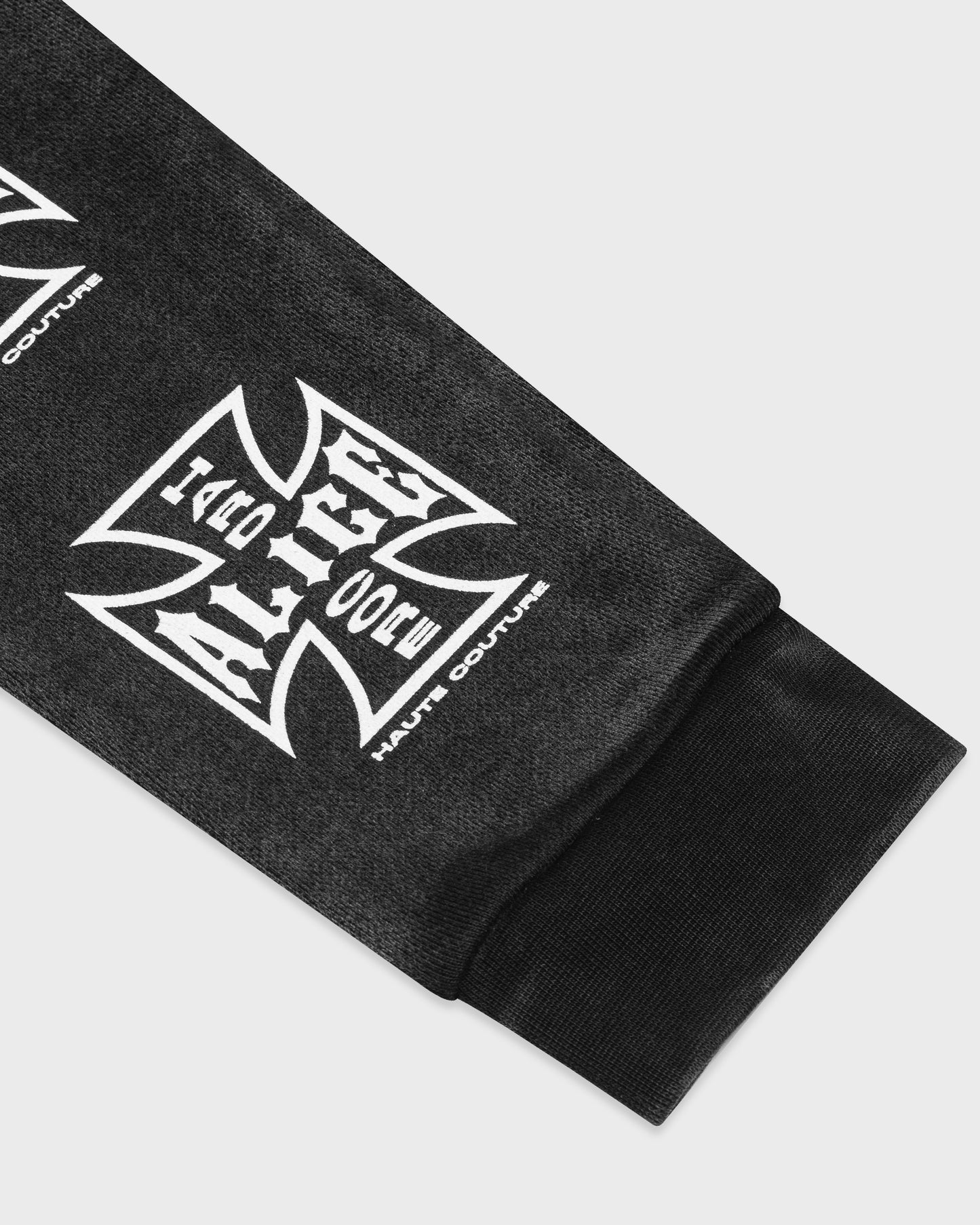 MOTO COUTURE HOOD SCARF (BLACK)