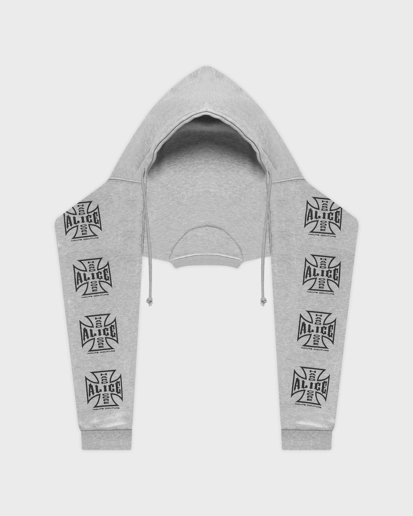 MOTO COUTURE HOOD SCARF (GRAY)