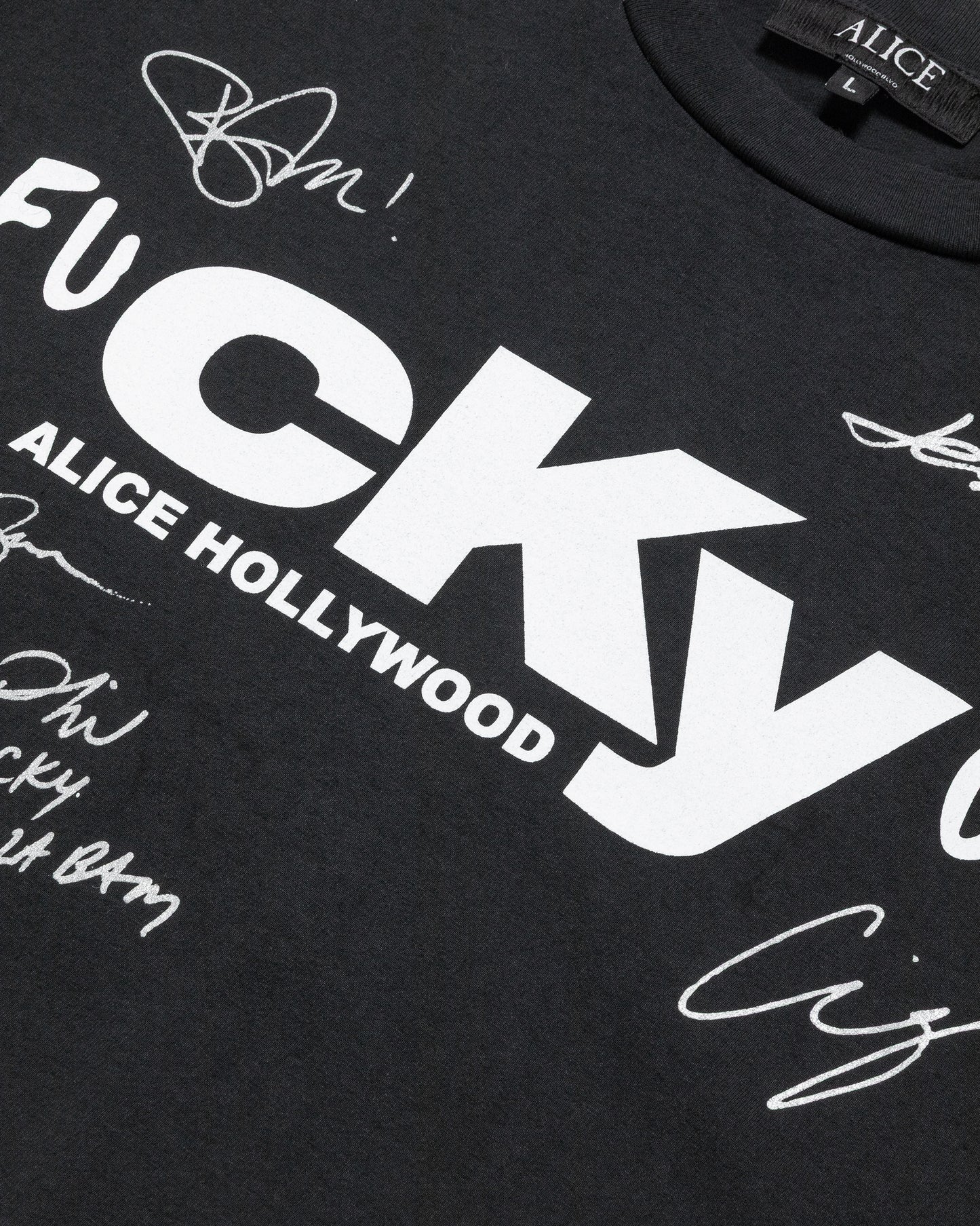 CKY AUTOGRAPH T-SHIRT (BLACK)