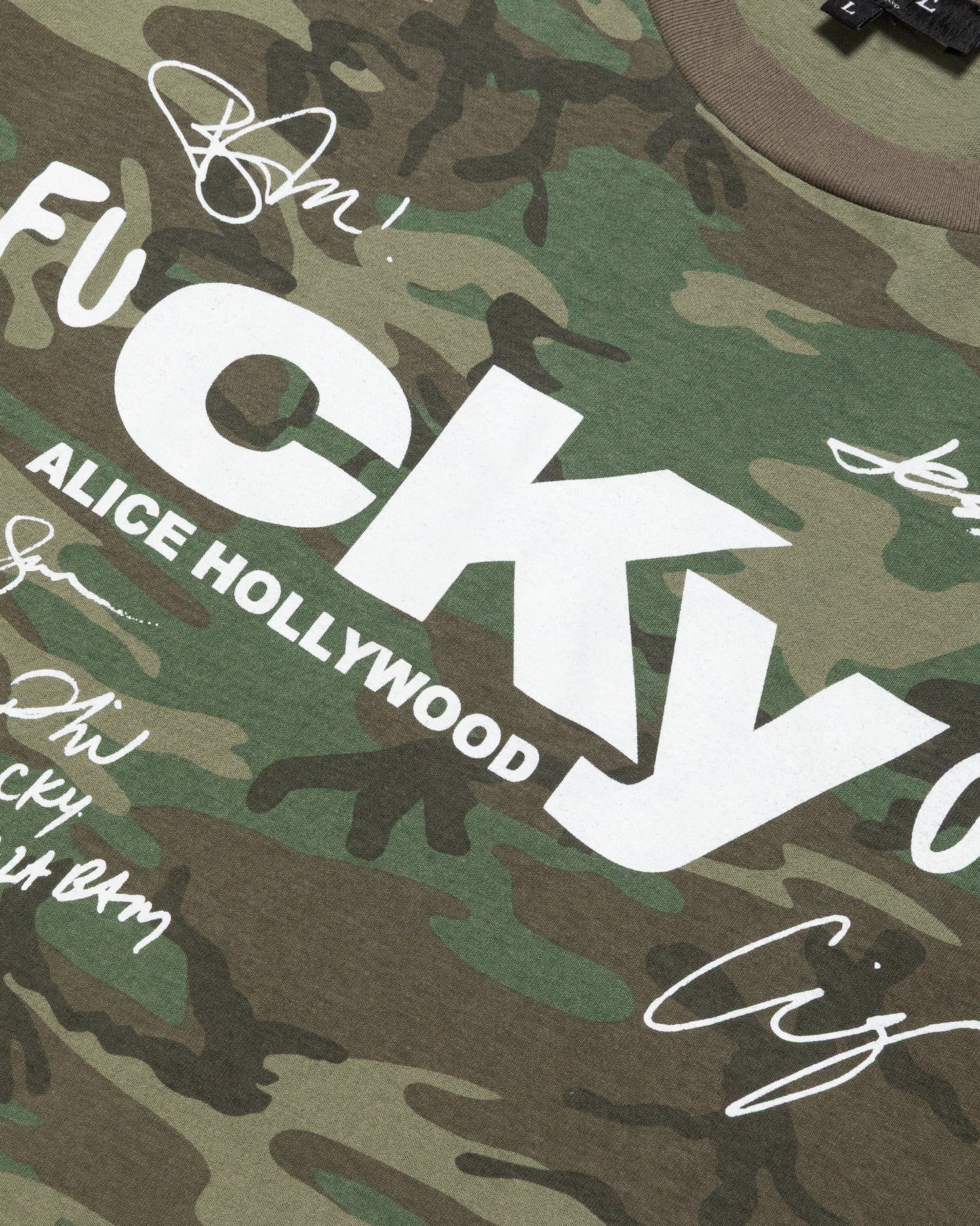 CKY AUTOGRAPH T-SHIRT (CAMO)
