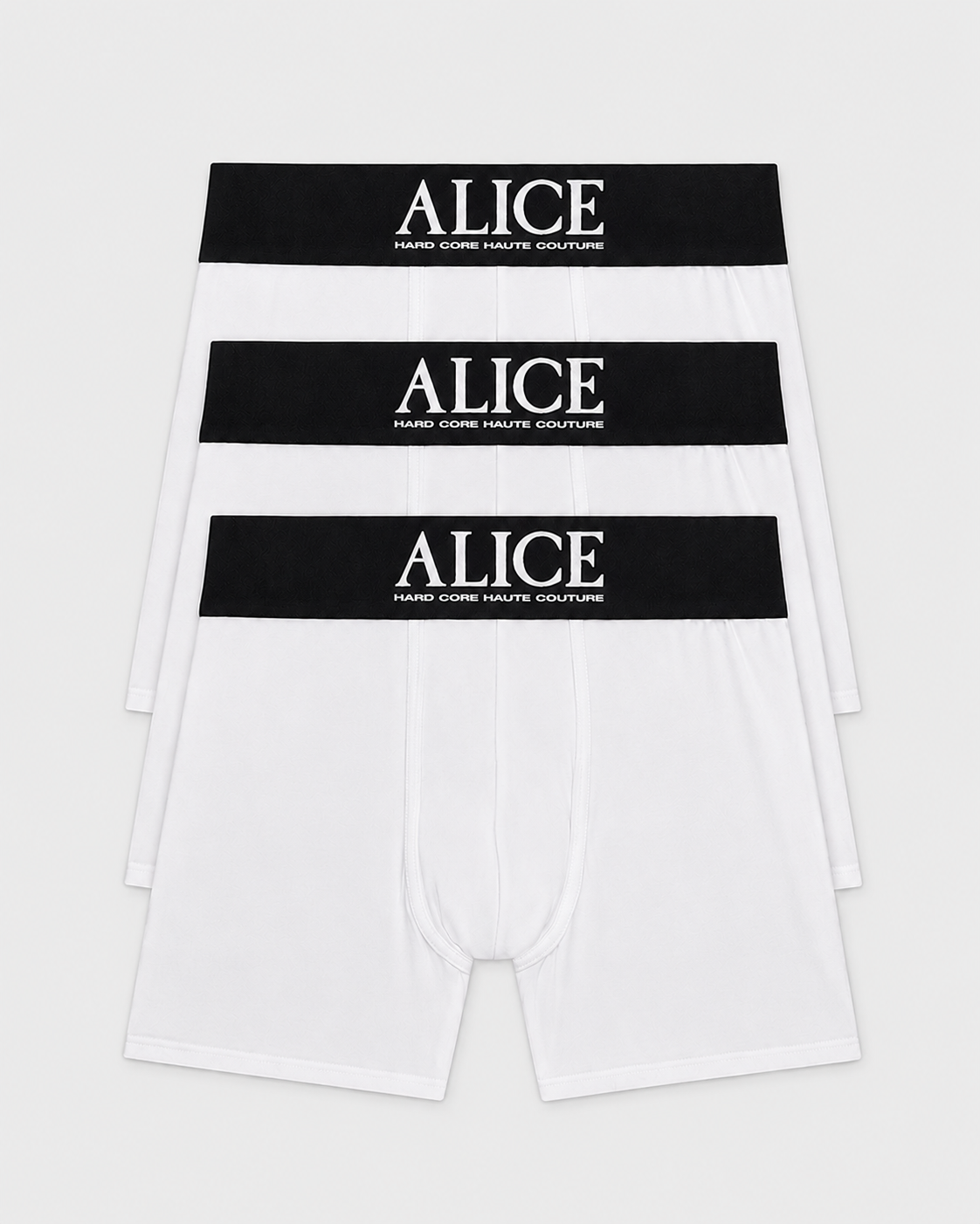 ATELIER BOXERS 3 PACK (WHITE)