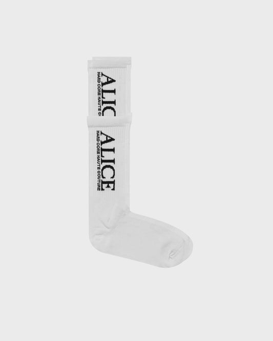 ATELIER DOUBLE CREW SOCK (WHITE)