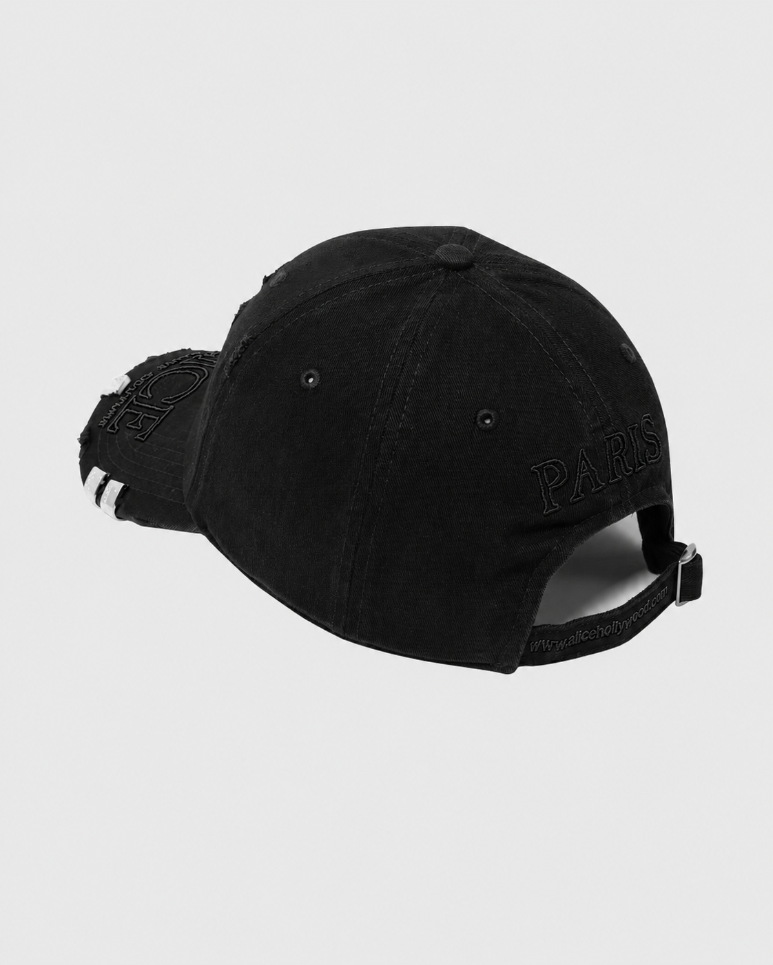ATELIER LOGO CAP 2.0 (BLACKOUT)
