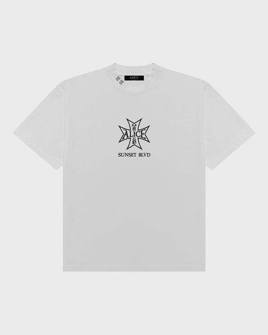 GODSTAR T-SHIRT SUNSET BLVD EDITION (WHITE)