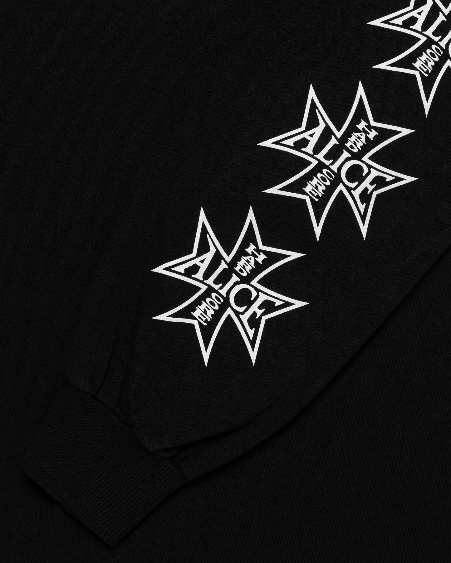 GODSTAR LONG SLEEVE T-SHIRT SUNSET BLVD EDITION (BLACK)