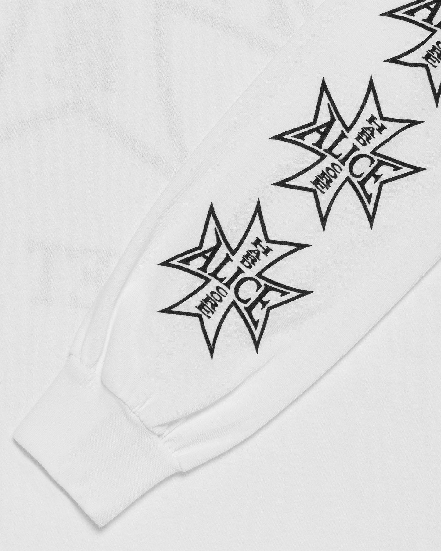 GODSTAR LONG SLEEVE T-SHIRT SUNSET BLVD EDITION (WHITE)