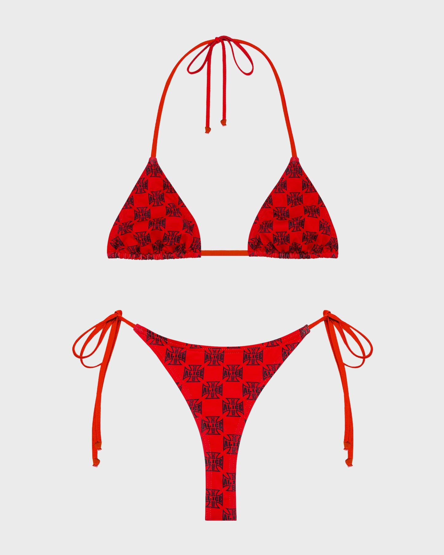 MOTO COUTURE BIKINI (RED)