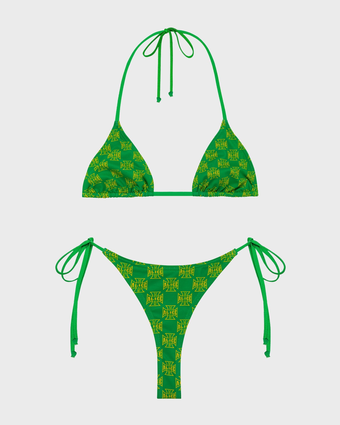 MOTO COUTURE BIKINI (GREEN)