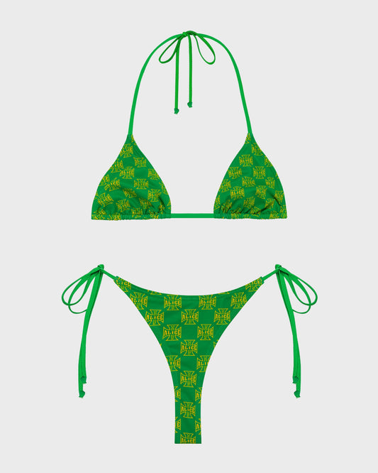 MOTO COUTURE BIKINI (GREEN)