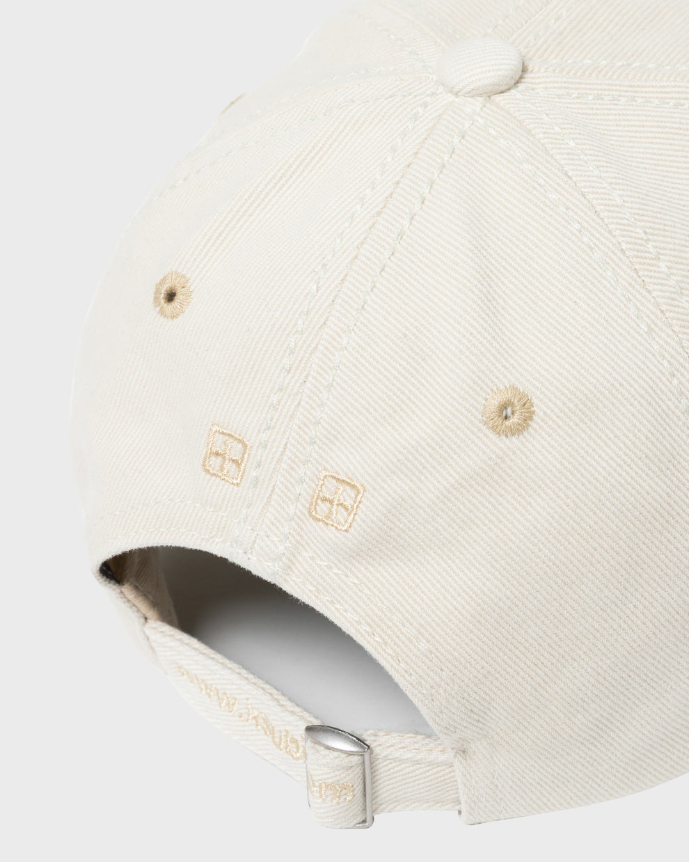 KSUBI/ALICE ATELIER LOGO CAP (IVORY)