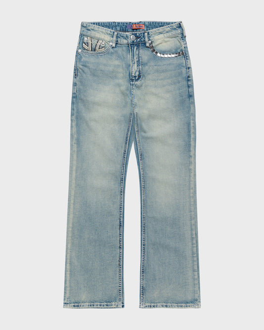 ALICE/KSUBI TORO JEANS (STONE WASH INDIGO)