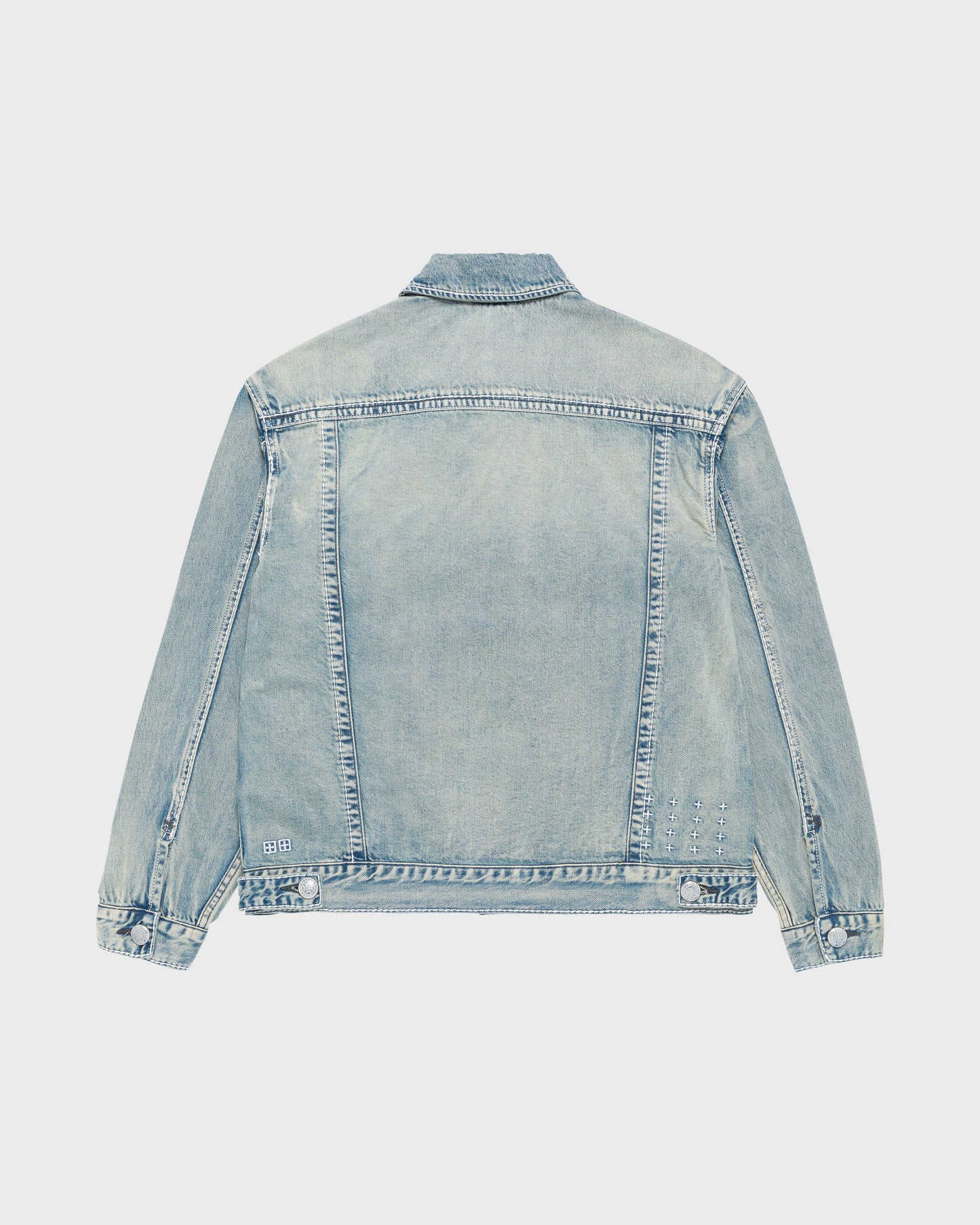 ALICE/KSUBI TRUCKER JACKET (STONE WASH INDIGO)