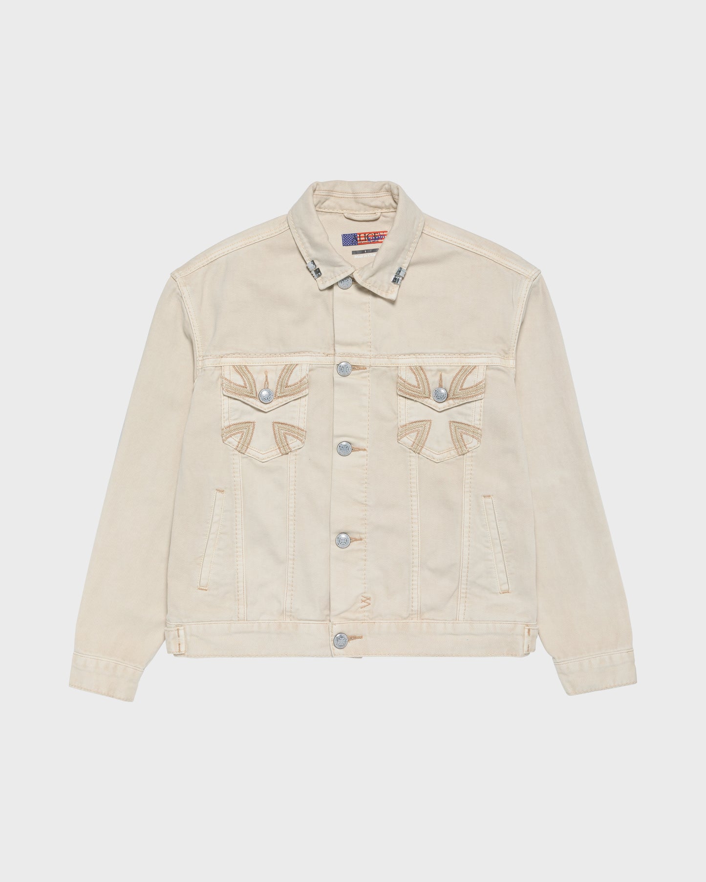 ALICE/KSUBI TRUCKER JACKET (IVORY)