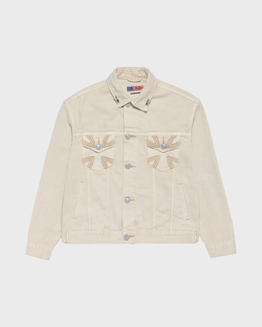 ALICE/KSUBI TRUCKER JACKET (IVORY)