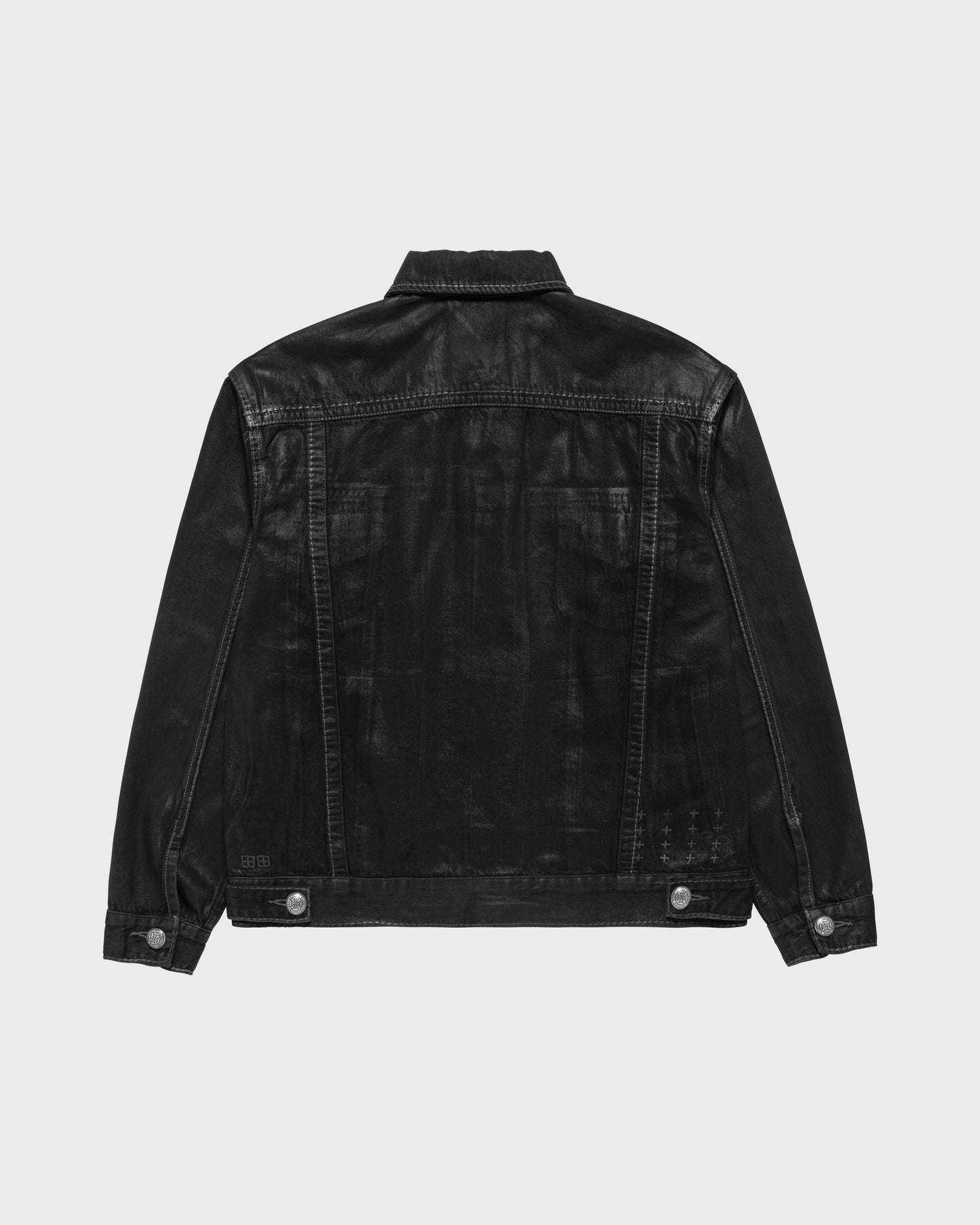 ALICE/KSUBI TRUCKER JACKET (BLACK WAX)