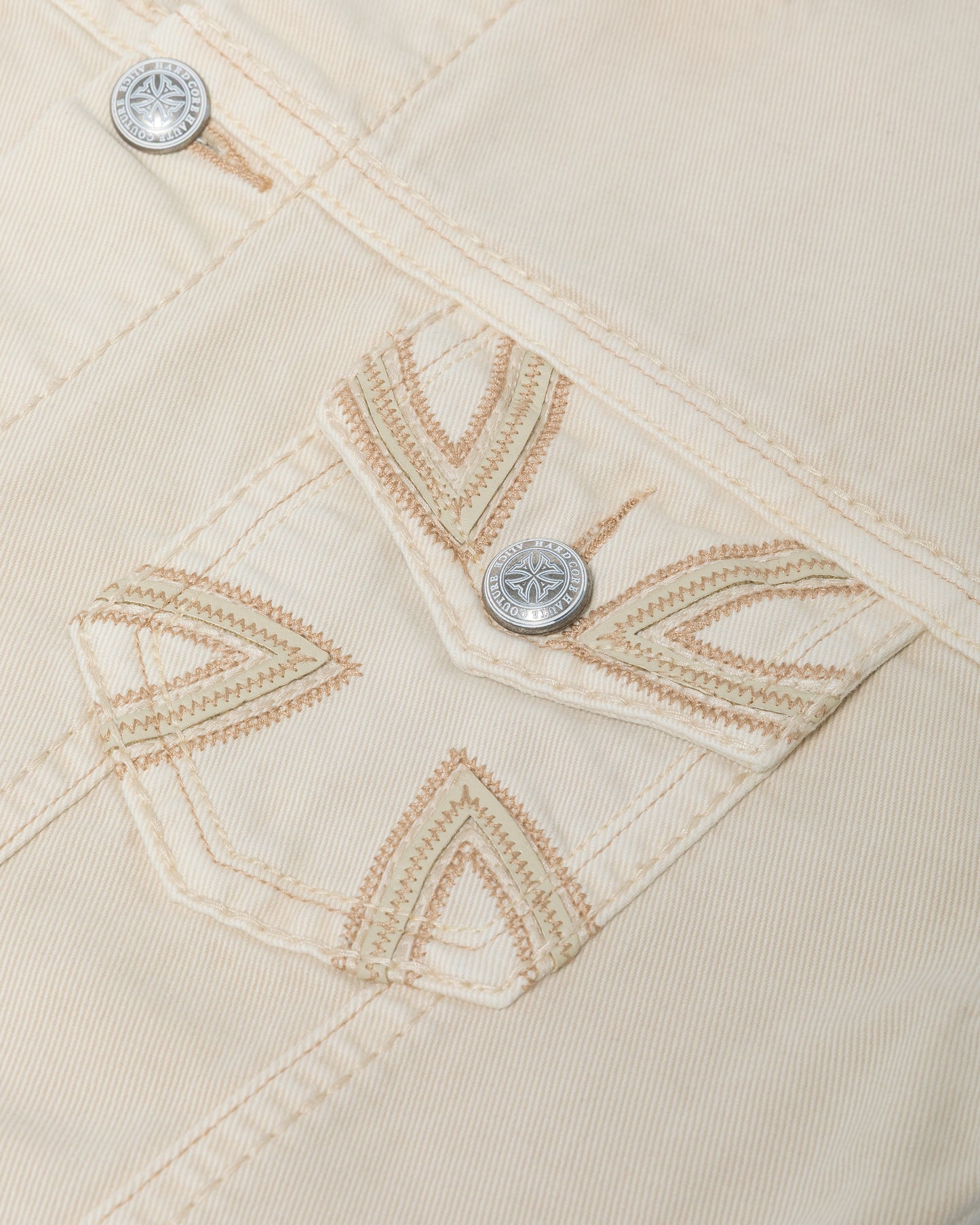 ALICE/KSUBI TRUCKER JACKET (IVORY)