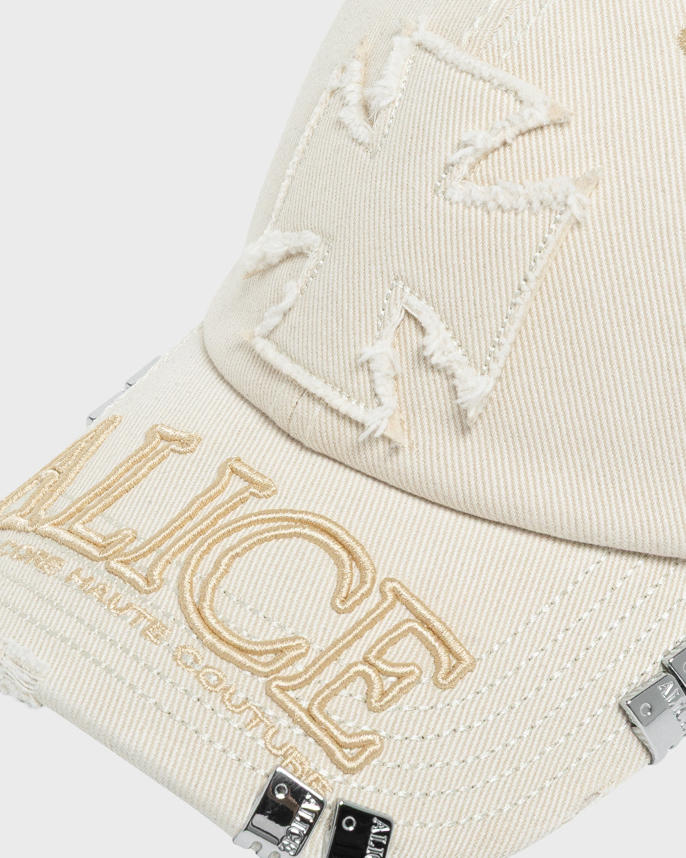 KSUBI/ALICE ATELIER LOGO CAP (IVORY)
