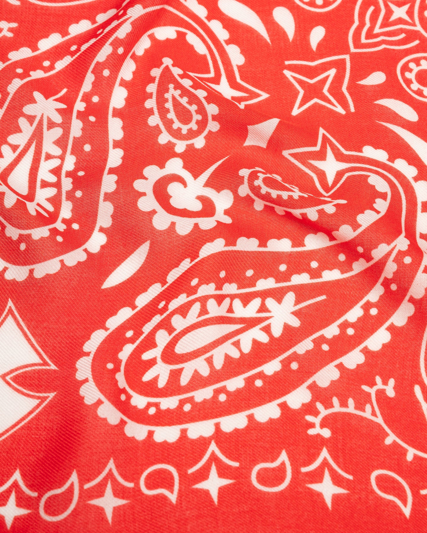 OVERSIZED VEIL SCARF (RED)