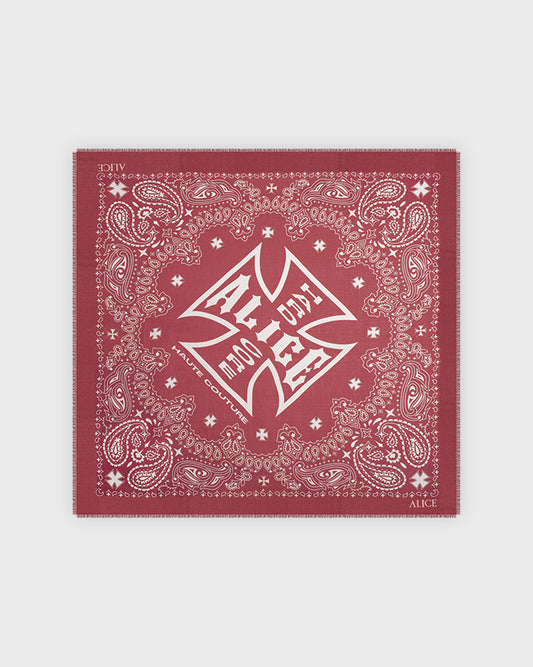 OVERSIZED VEIL SCARF (WINE)