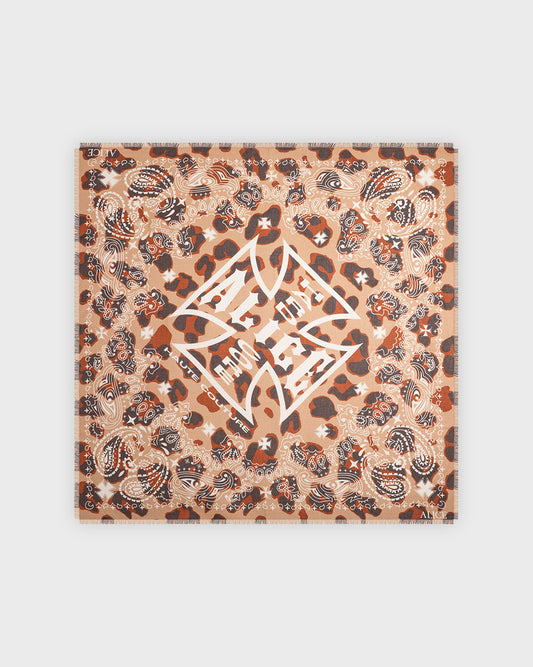 OVERSIZED VEIL SCARF (LEOPARD)