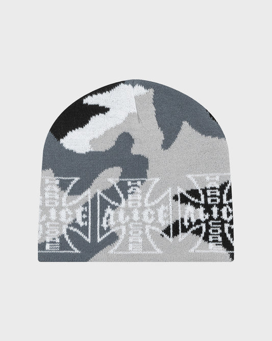 TRIPLE CROSS MOTO BEANIE (SNOW CAMO)