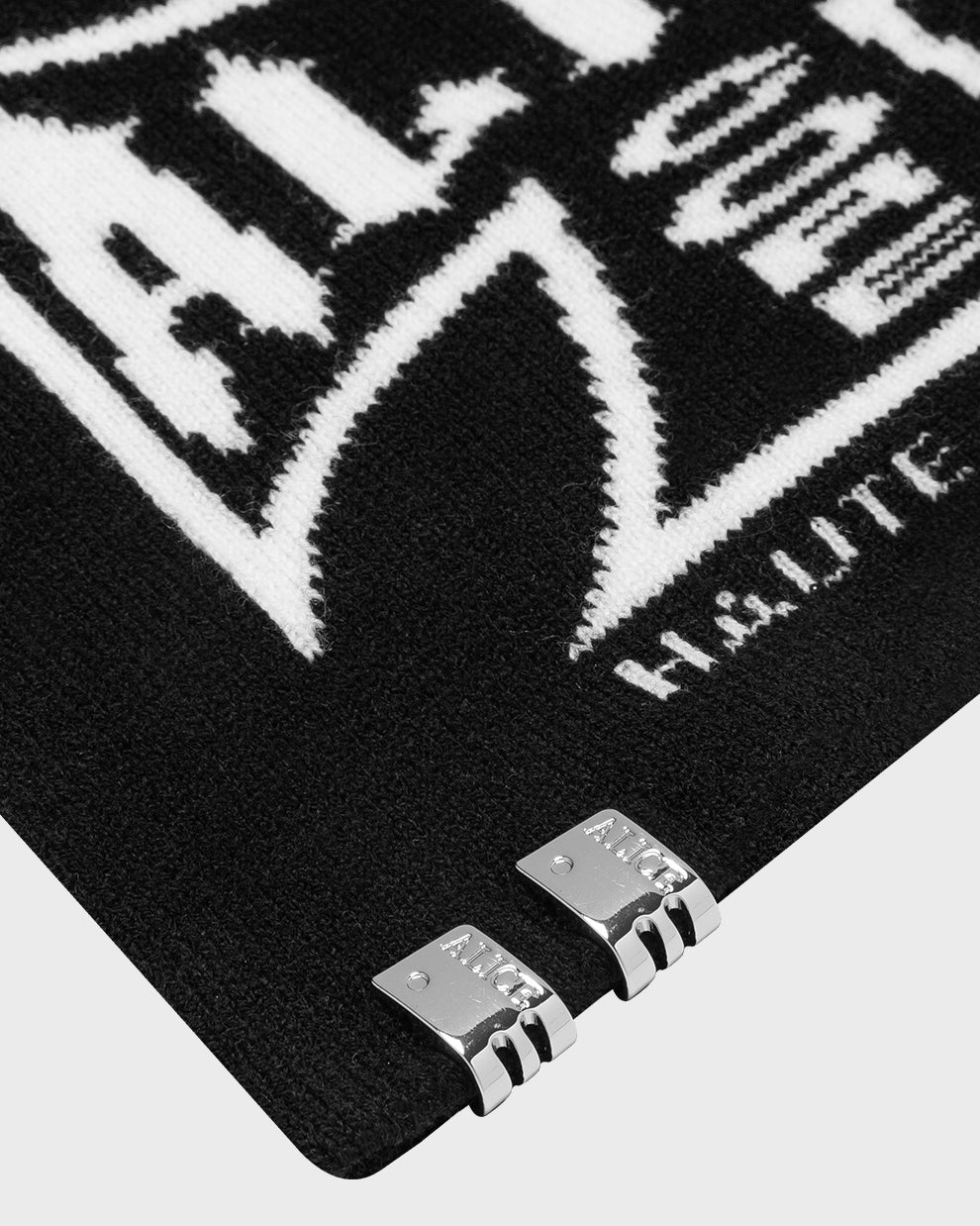 SINGLE CROSS MOTO BEANIE (BLACK)