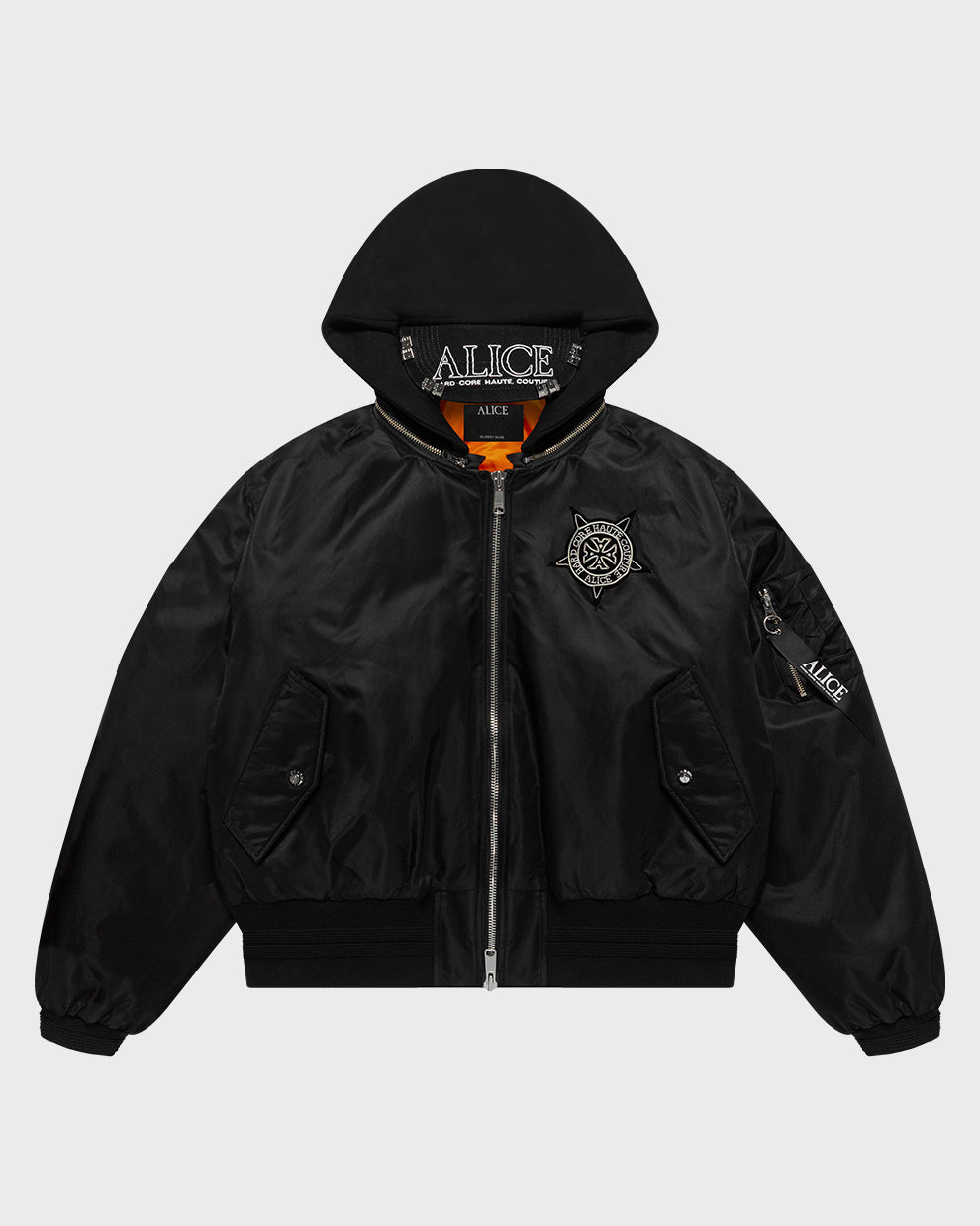 HOODED ATELIER BOMBER JACKET