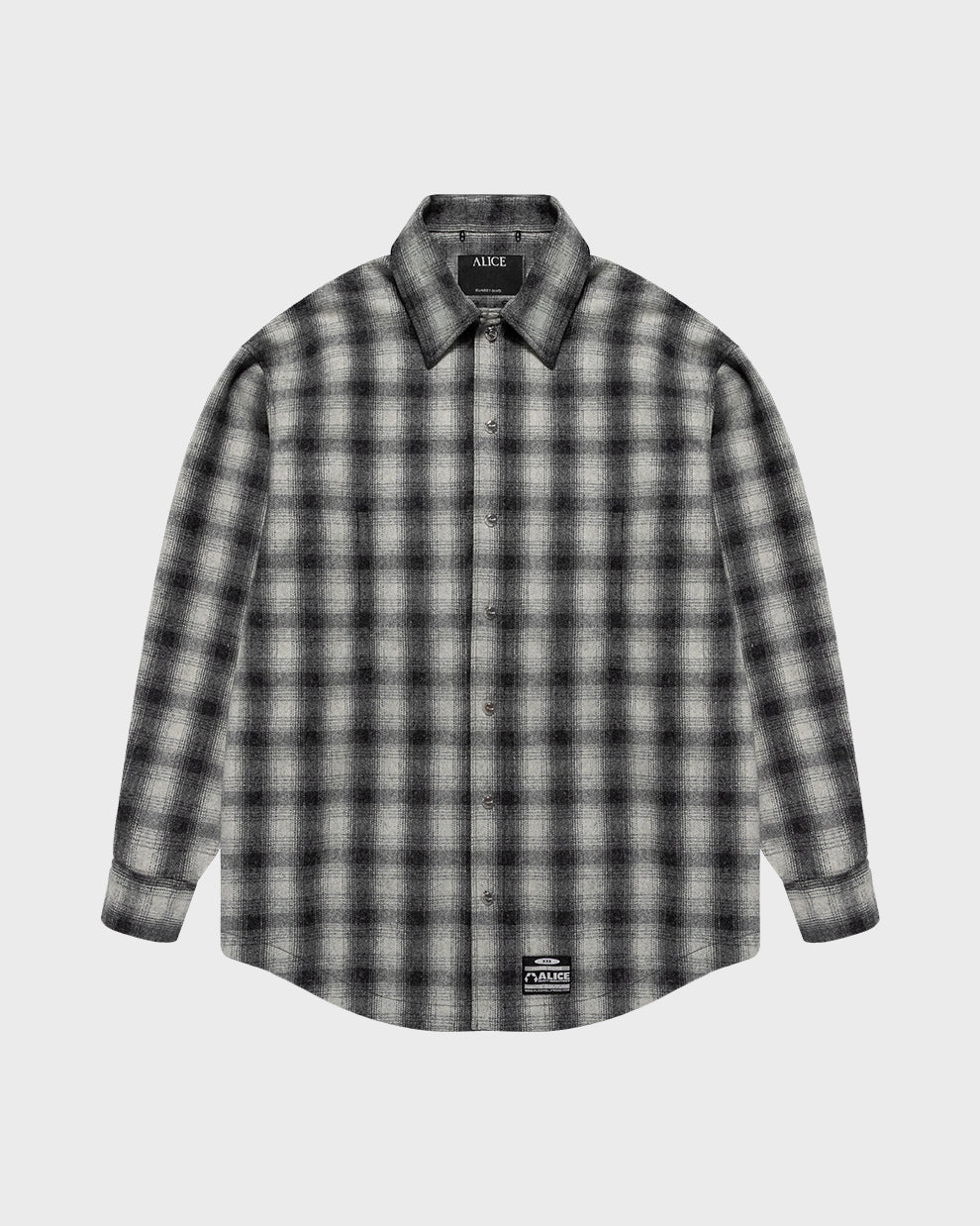 OVERSIZED HOODED FLANNEL (LIGHT)