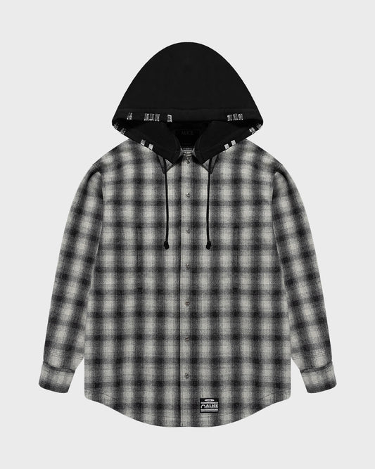 OVERSIZED HOODED FLANNEL (LIGHT)