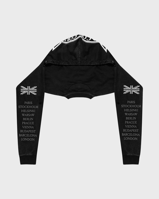 EUROTRIP HOOD SCARF (BLACK)