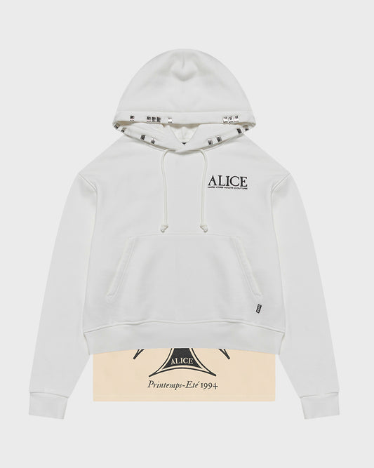 CO-TOUR LAYERED HOODIE (WHITE)