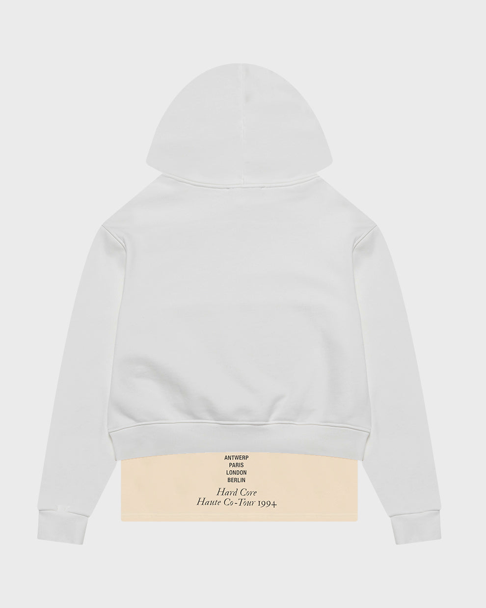 CO-TOUR LAYERED HOODIE (WHITE)