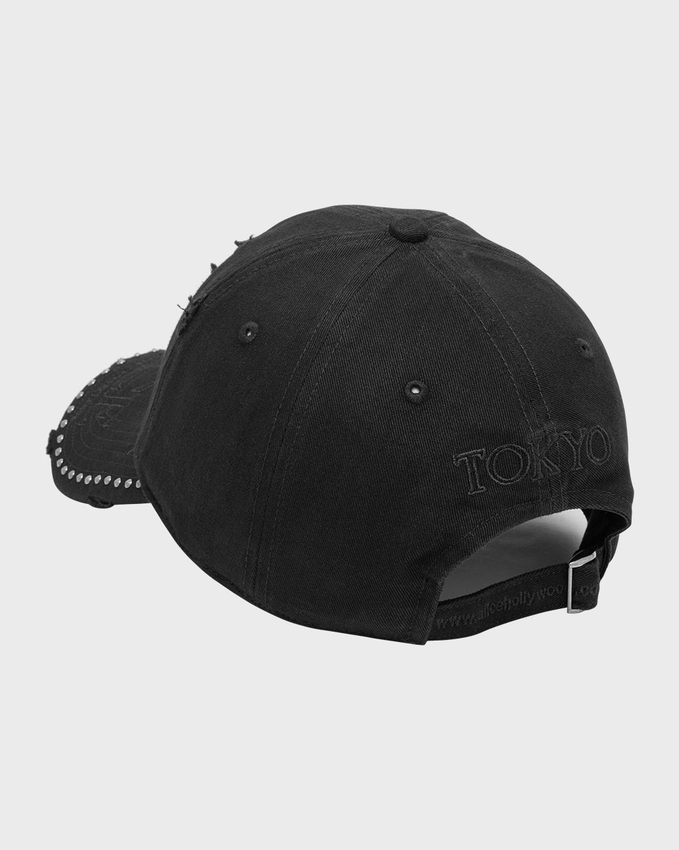 ATELIER STUD CAP (BLACK/GUNMETAL)