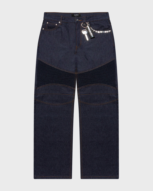 VIPER MOTO JEANS (RAW BLUE)