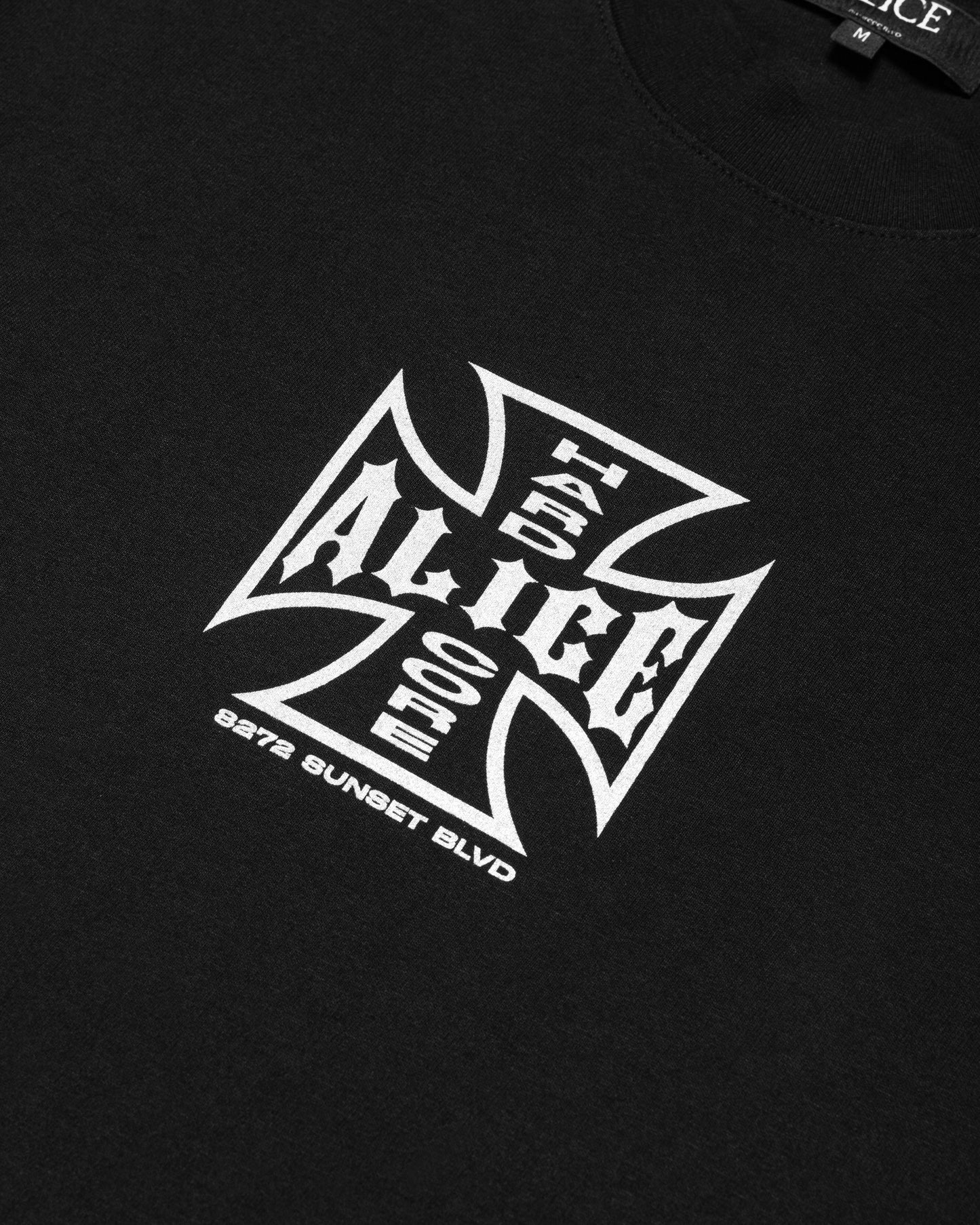 SUNSET BLVD. T-SHIRT (BLACK)