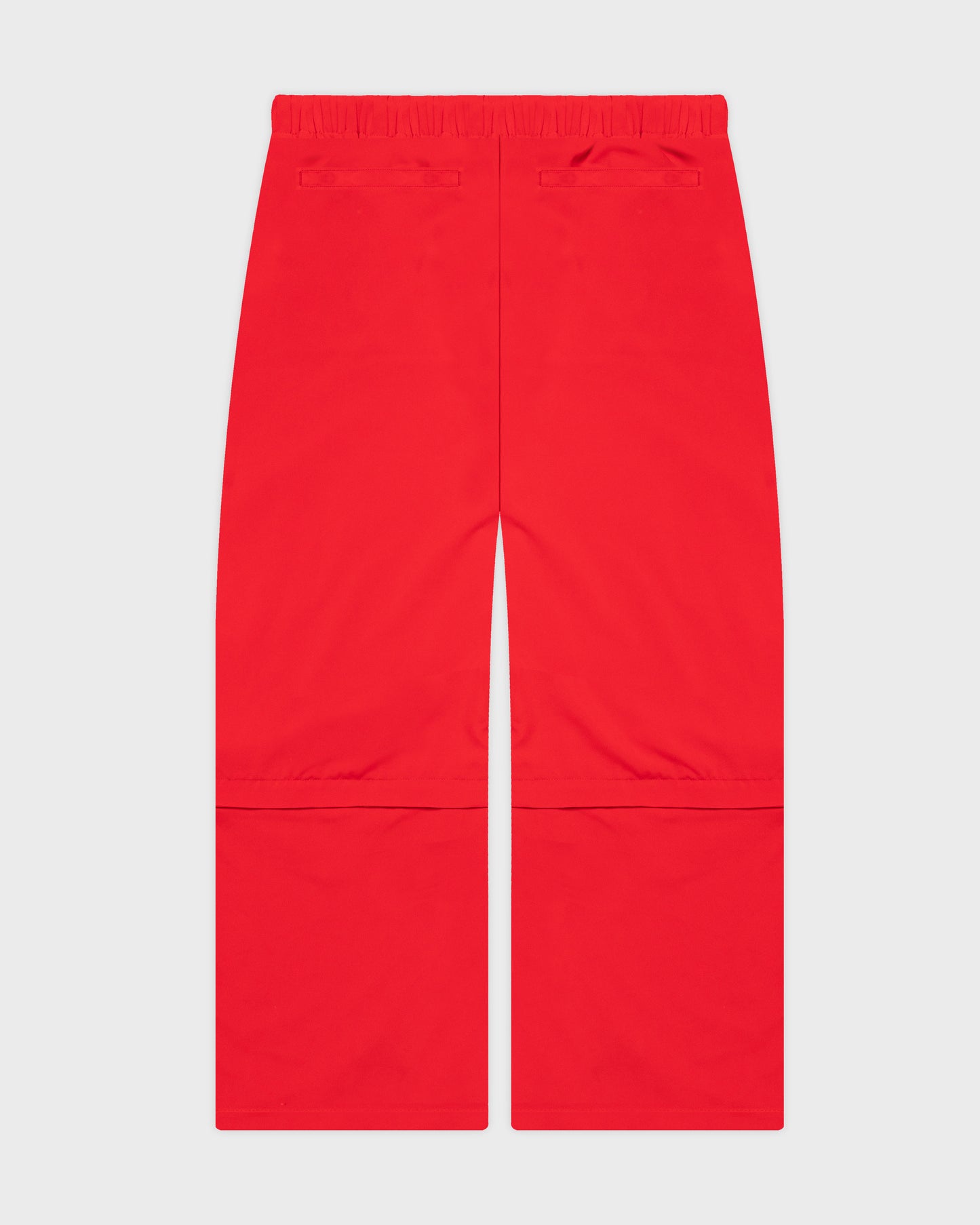 MOTO COUTURE HYBRID TRACK PANTS (RED)