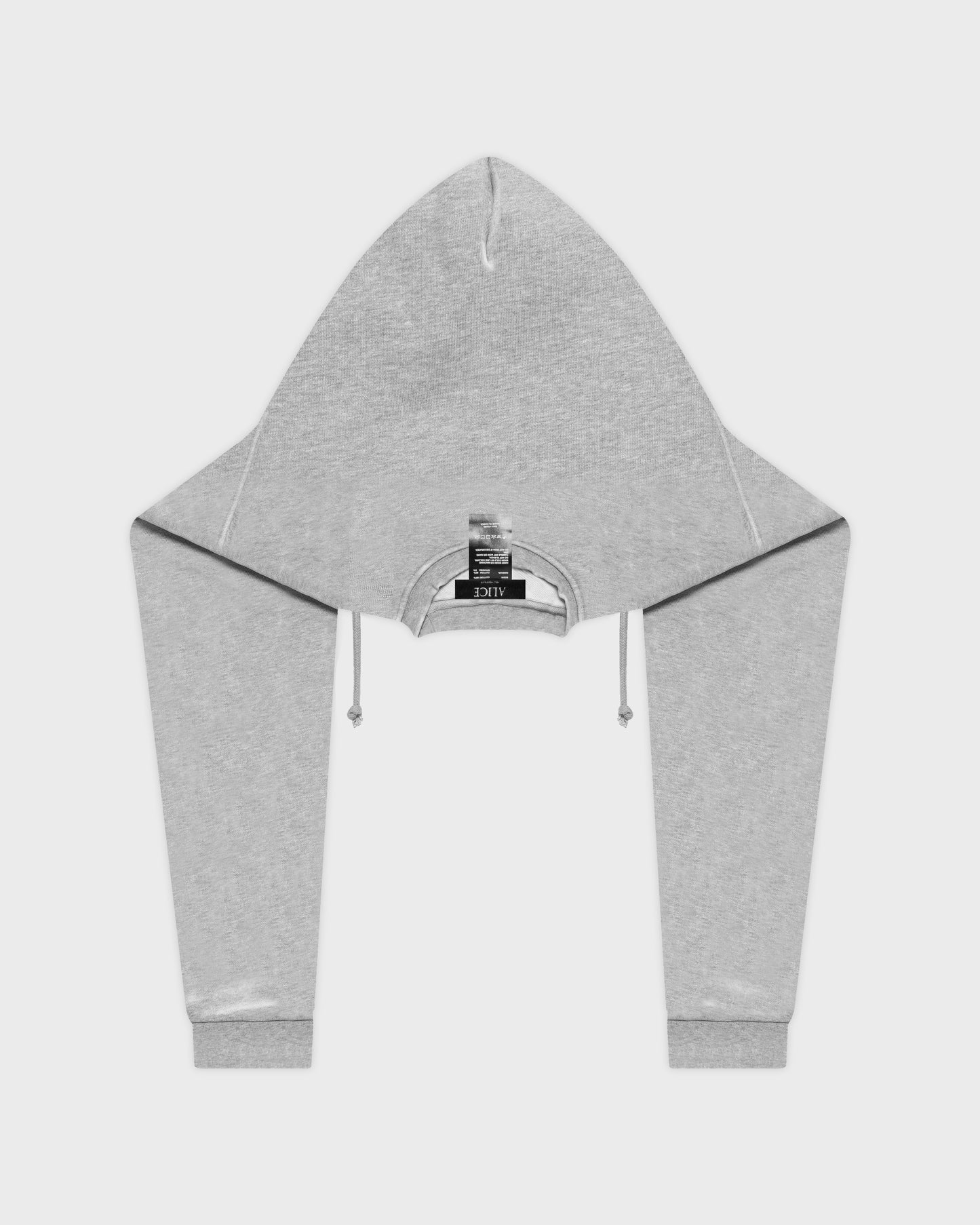 MOTO COUTURE HOOD SCARF (GRAY)