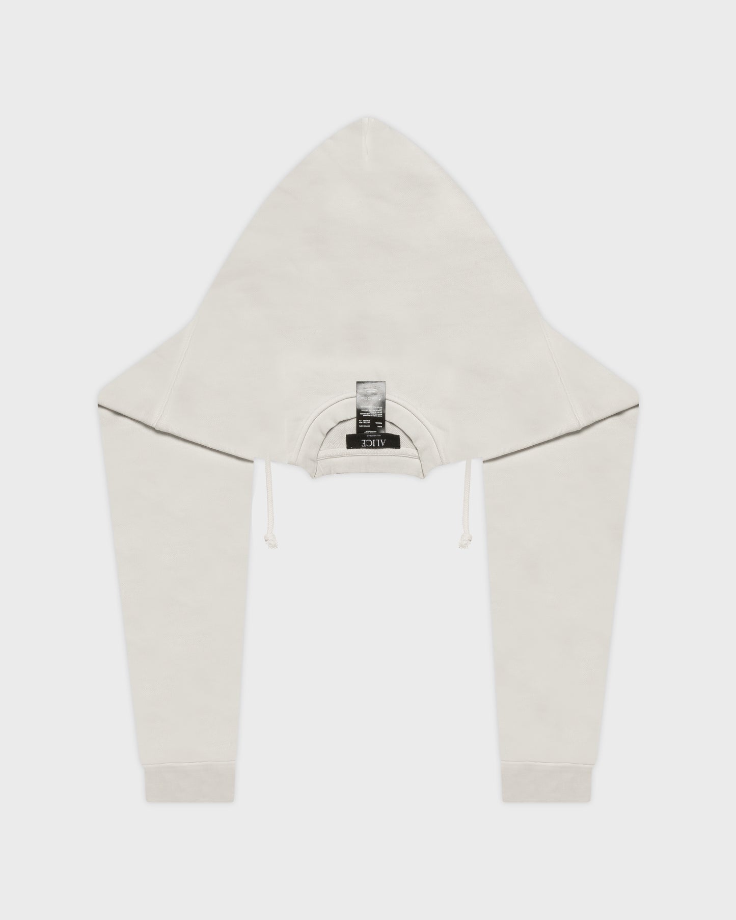 MOTO COUTURE HOOD SCARF (BONE)