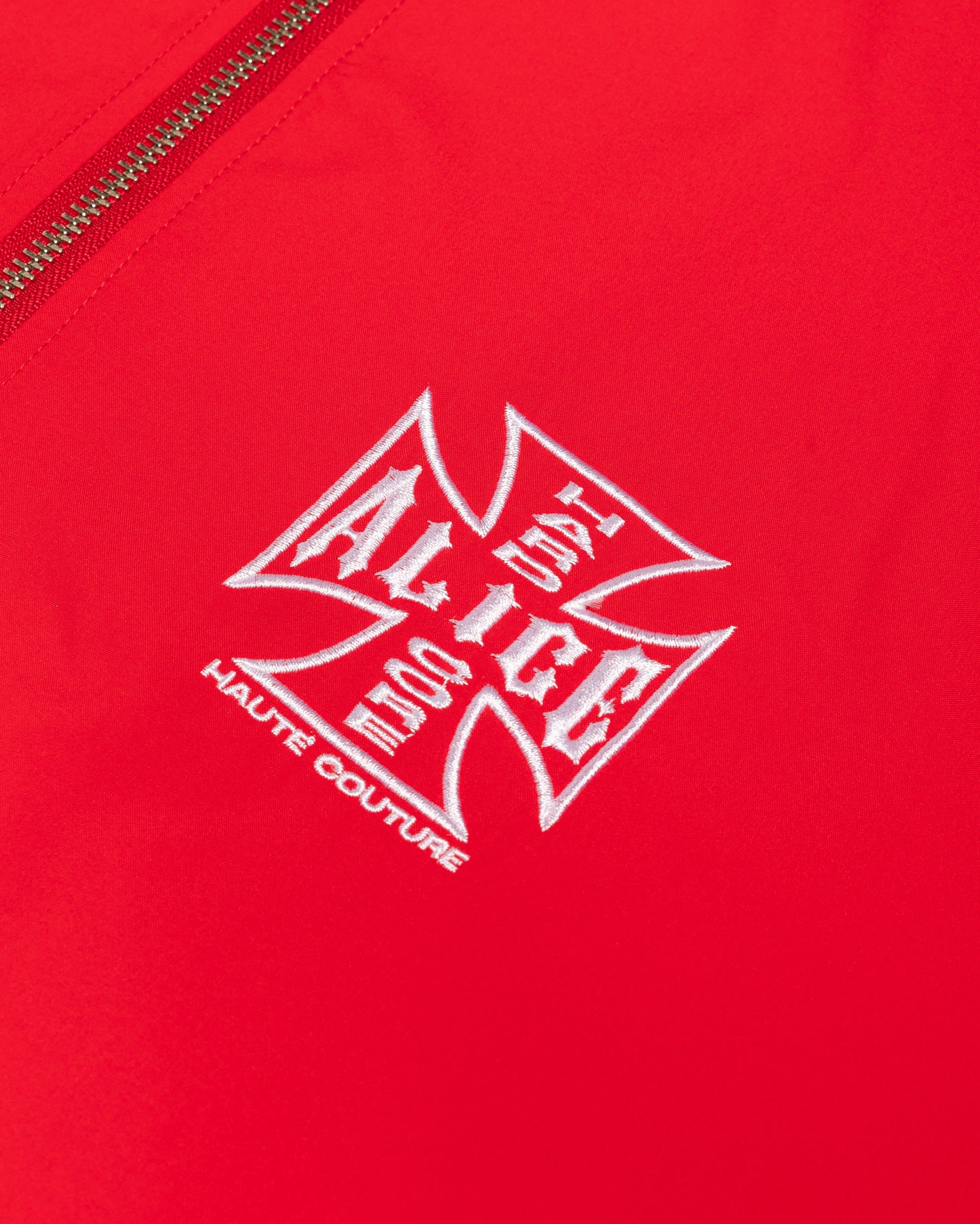 MOTO COUTURE TRACK JACKET (RED)