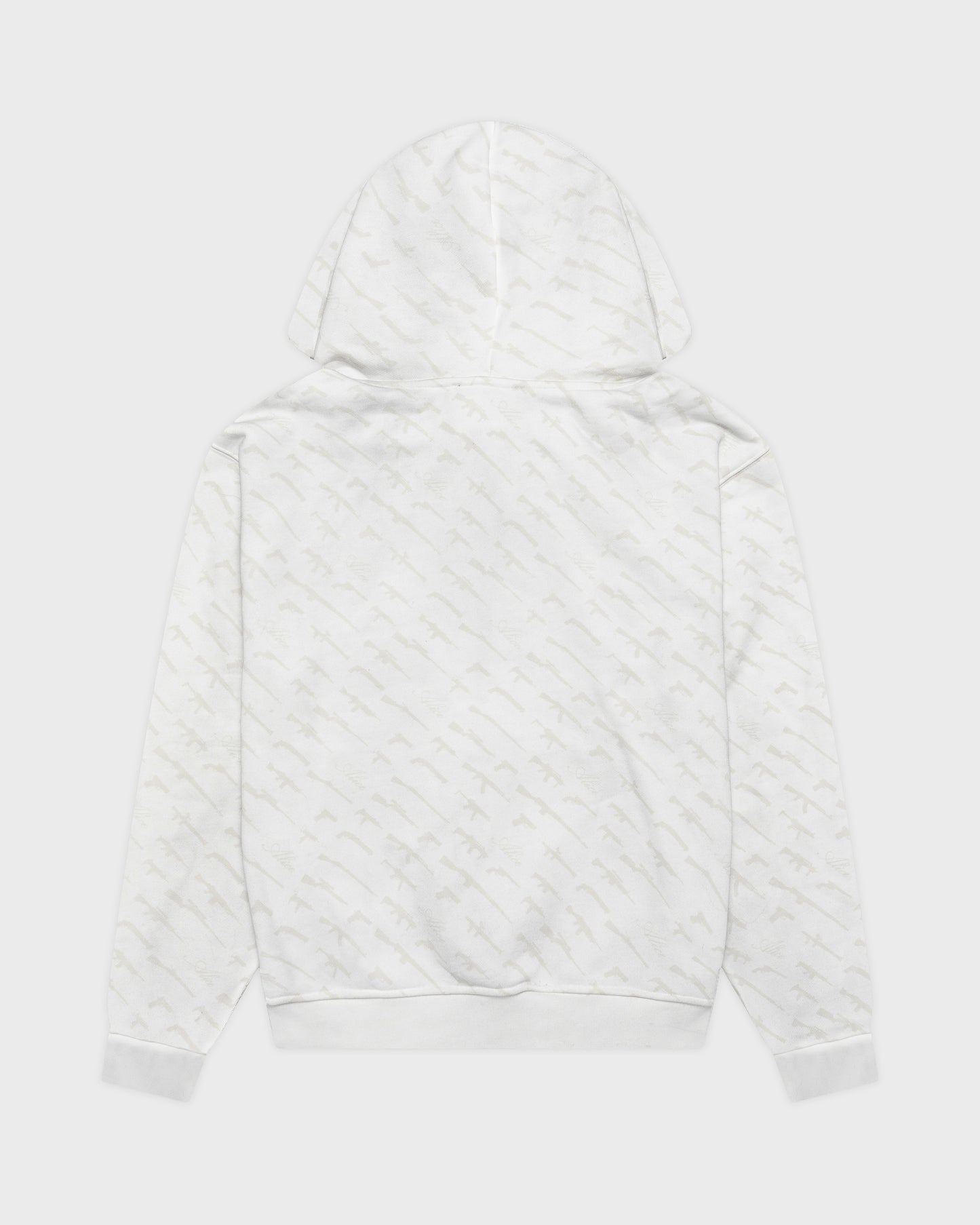 SHOOTER ZIP-UP HOODIE (WHITE)