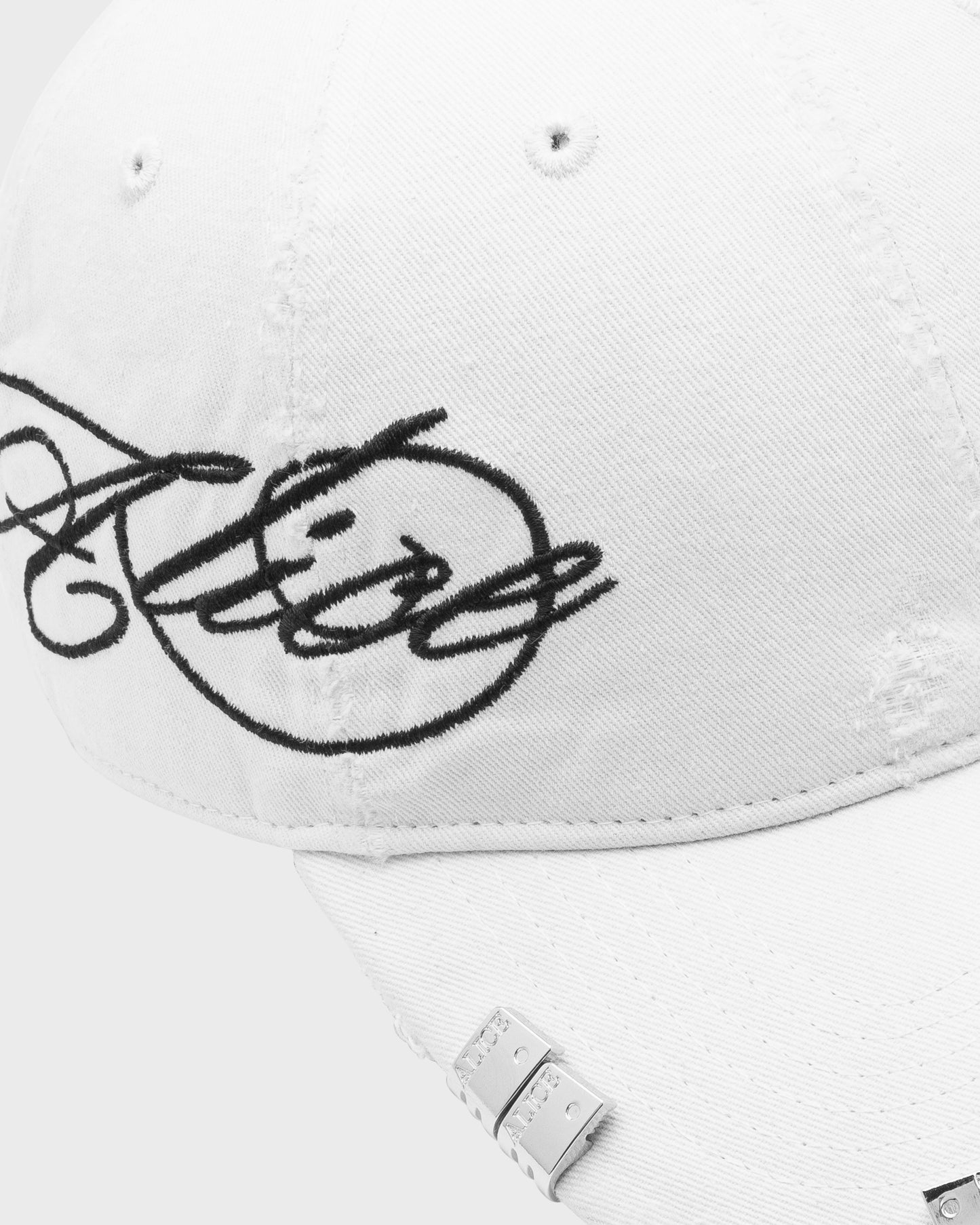 ENTH SCRIPT CAP (WHITE)
