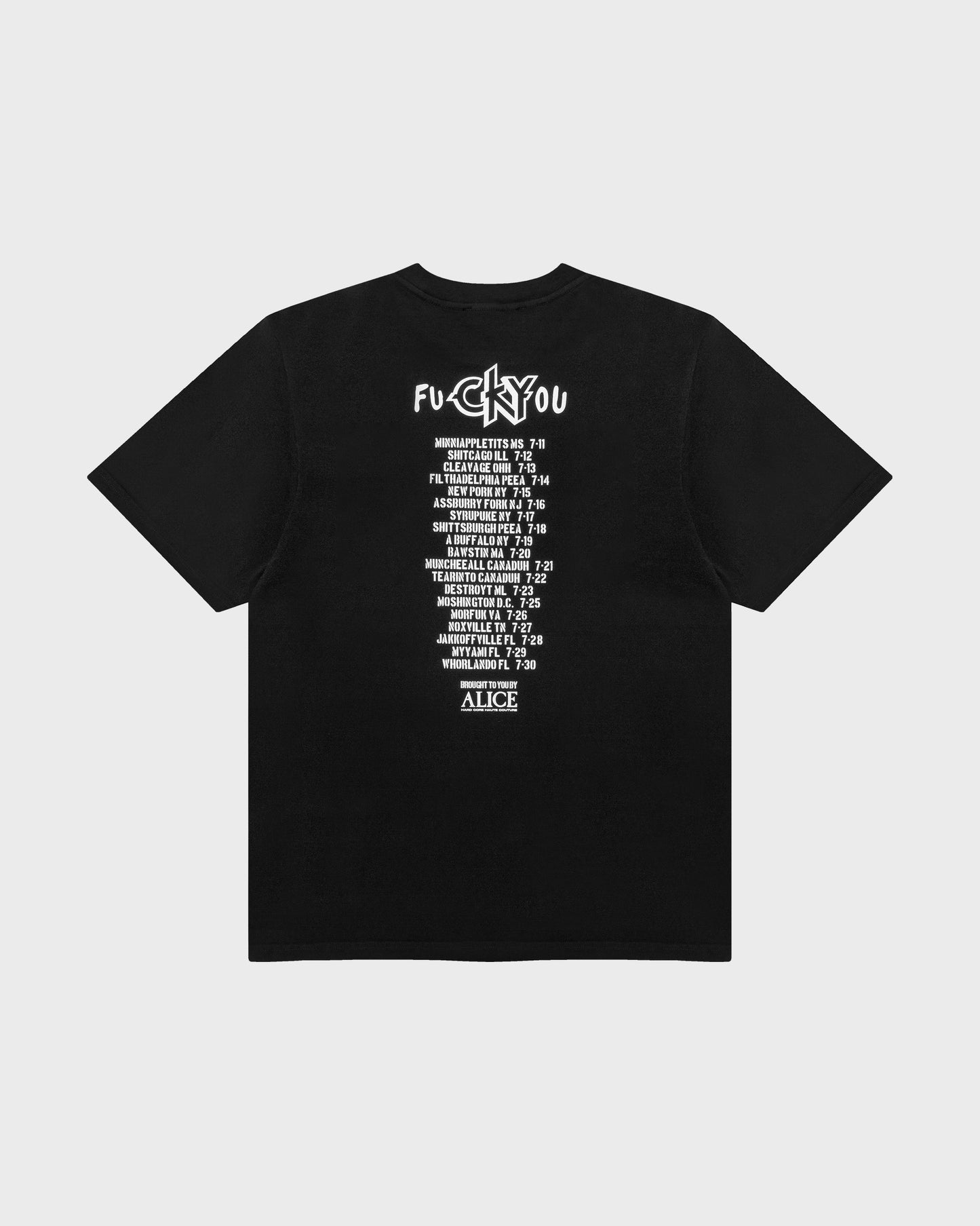 ALICE/CKY LOGO T-SHIRT (BLACK)